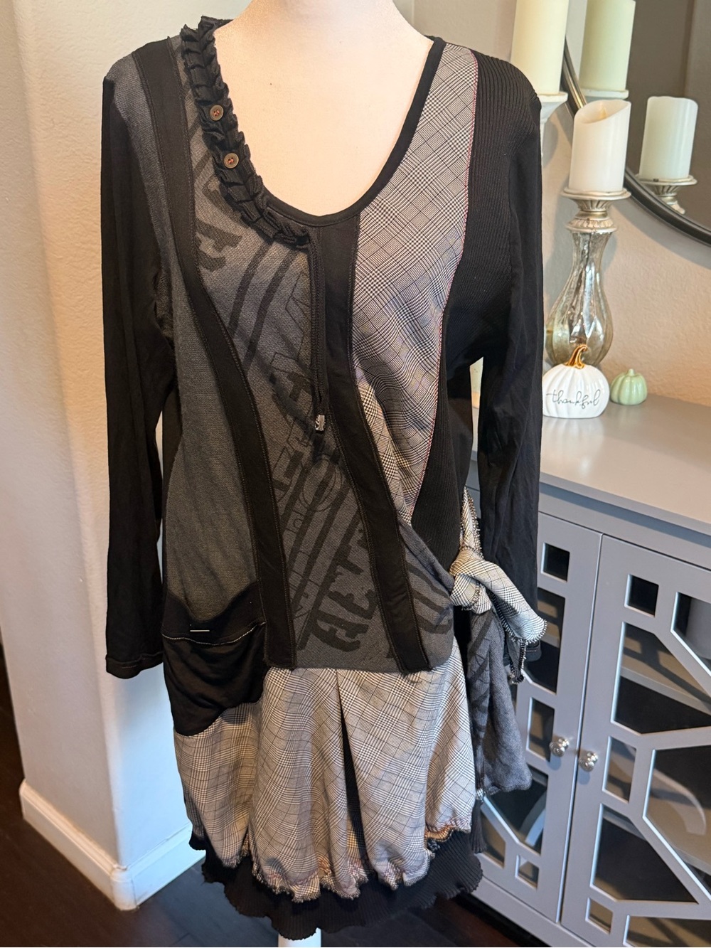 NWT Premise Paris Artsy Dress Size T3 US Size 10/12 Women’s